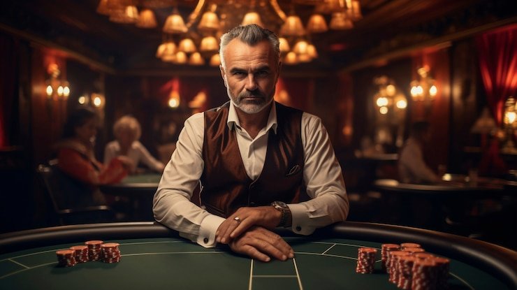paman empayer live dealer casino table on mobile